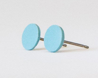 light blue studs 45 degree angle