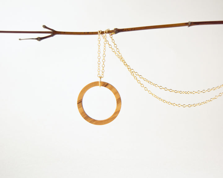 Olive Wood Necklace