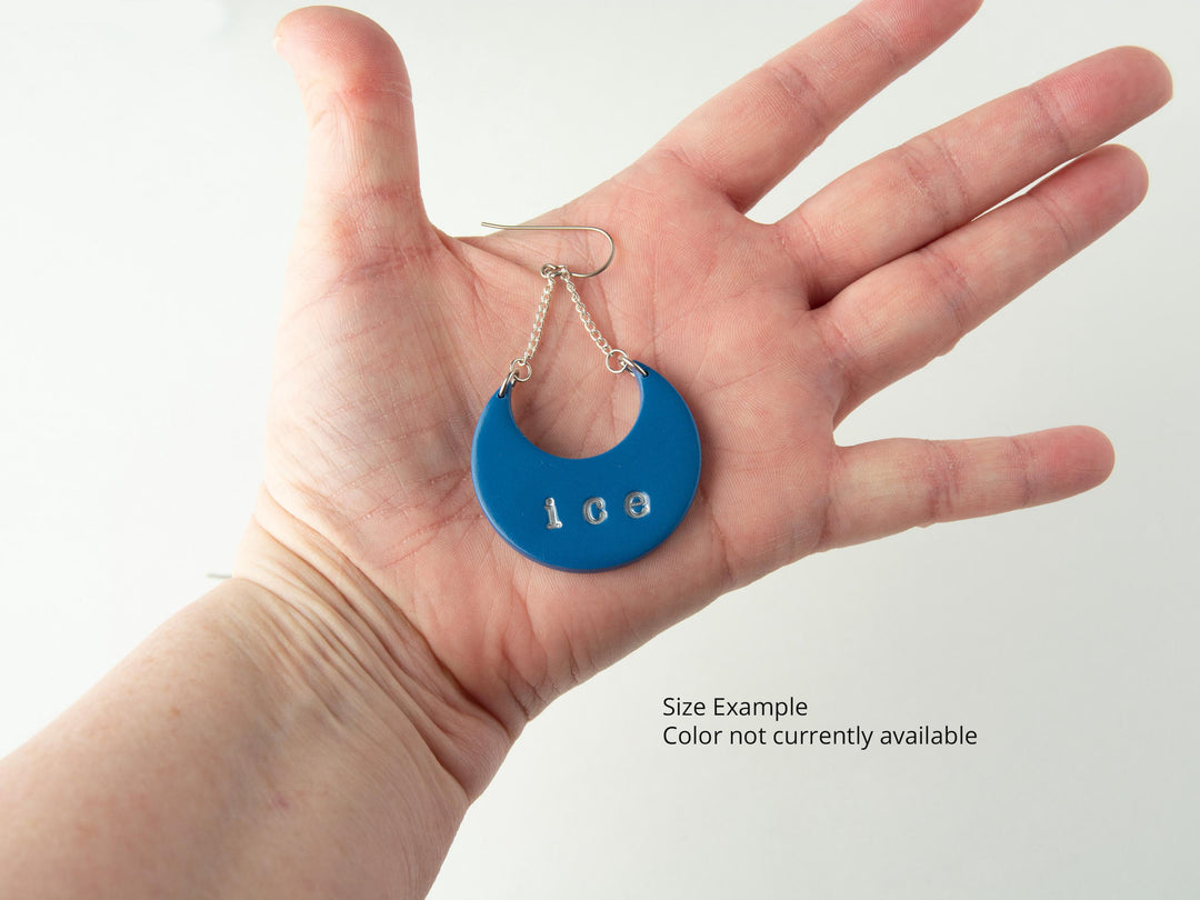 Fuck Ice Dangle Earrings